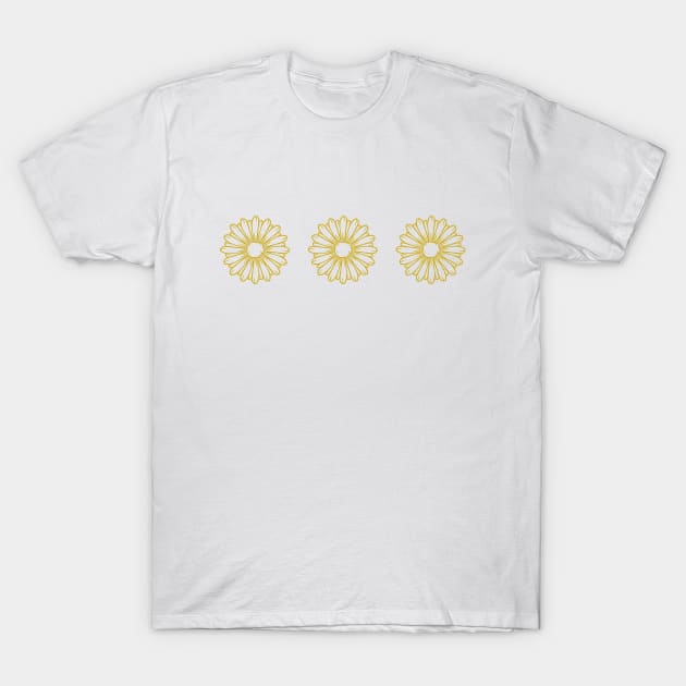 daisy flower T-Shirt by theDK9